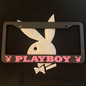 playboy license plate frame 💘